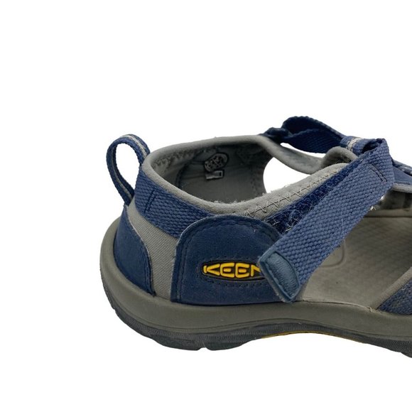 KEEN Blue Grey Closed Toe Washable Water Hiking Outdoor Shoes Sandals US 6 - Picture 12 of 16